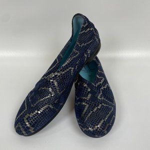 Theirry Rabotin shoe blue and silver